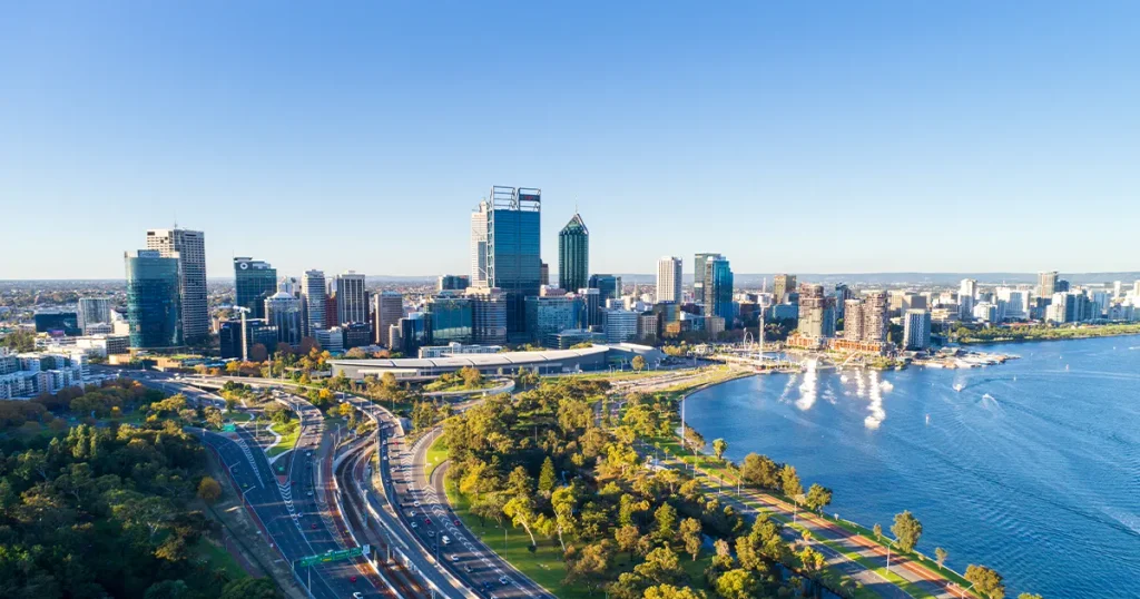 How Managed IT Services Support Compliance for Your Perth Business 1 Aerial view of Subiaco’s commercial district, home to Perth businesses weighing up IT compliance